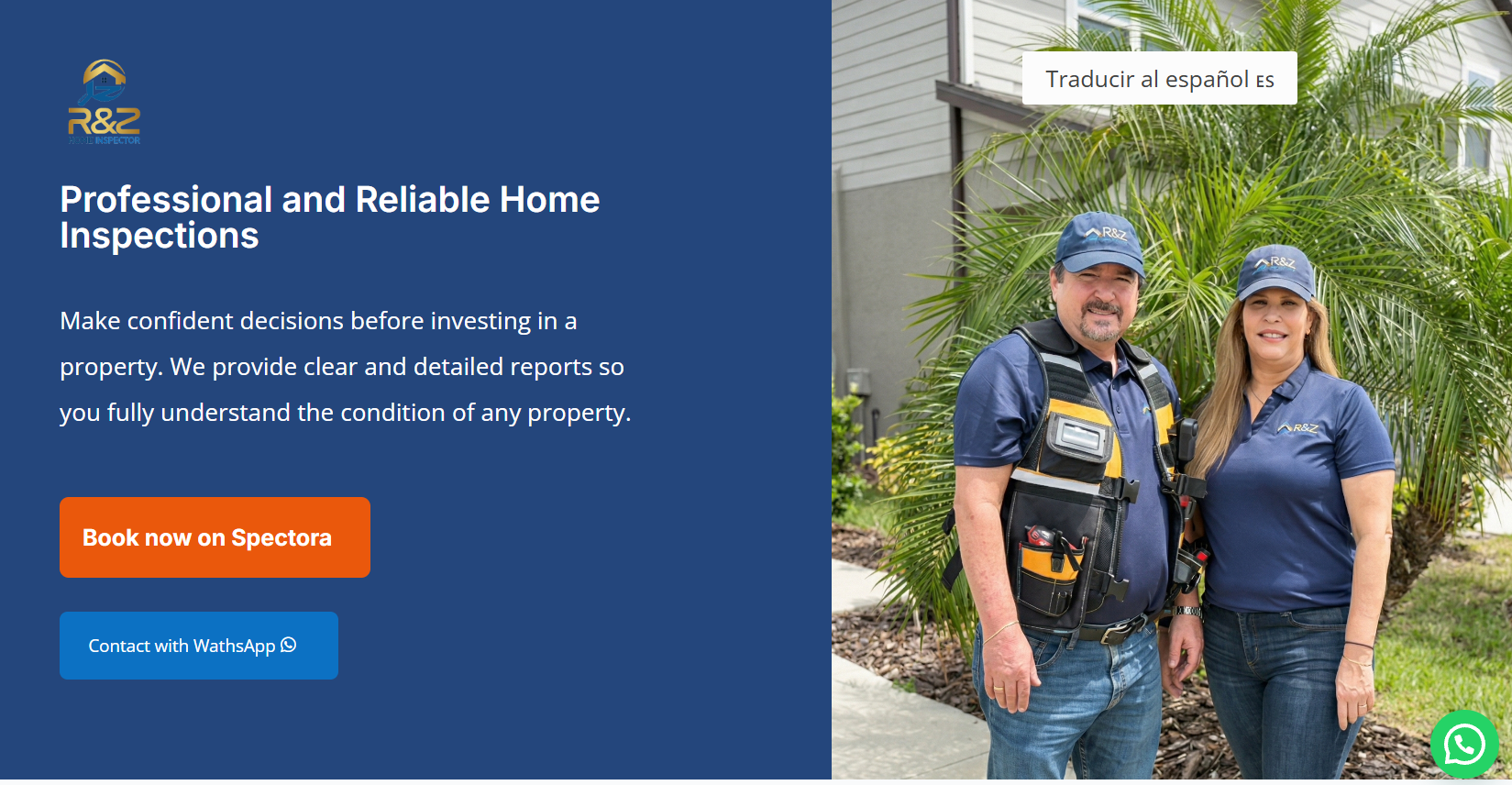 Portada de RZ Home Inspection